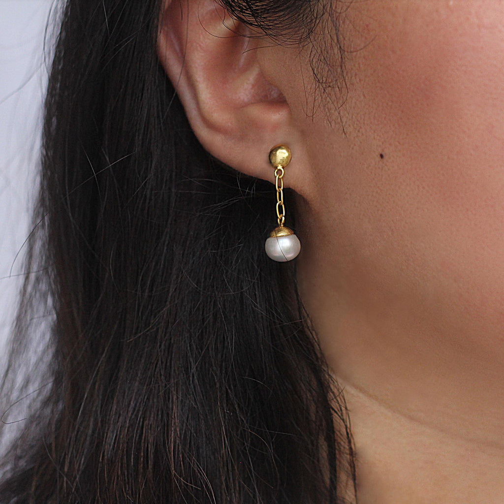 Damgo Pearl Drop Earrings